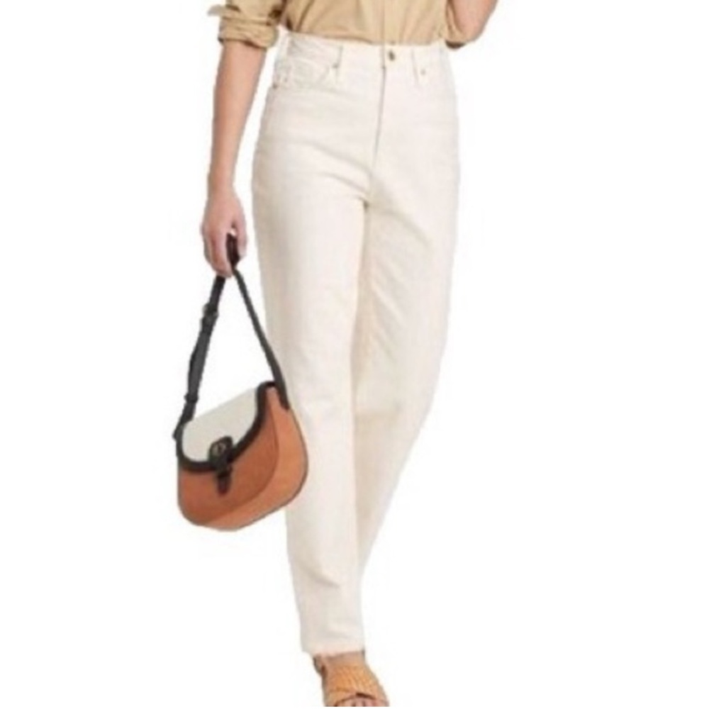 Chico's So Slimming Stretch Pants Ivory Size S/2 or Size 12
